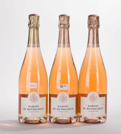 Champagne BARONS DE ROTHSCHILD BRUT
3 BO,...