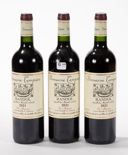 Bandol TEMPIER MIGOUA
3 BO, 2021, Rouge