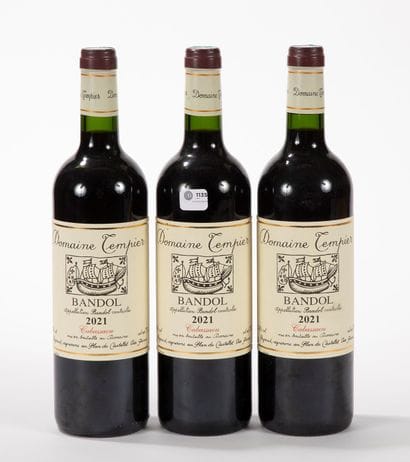 Bandol TEMPIER CABASSAOU
3 BO, 2021, Rou...