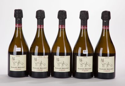 GASPARD BROCHET LE RENARD Champagne
5 bottles,...