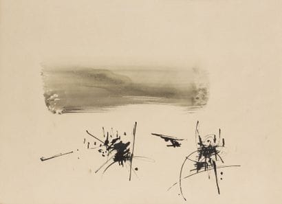 Georges MATHIEU (1921-2012)
« Composition...