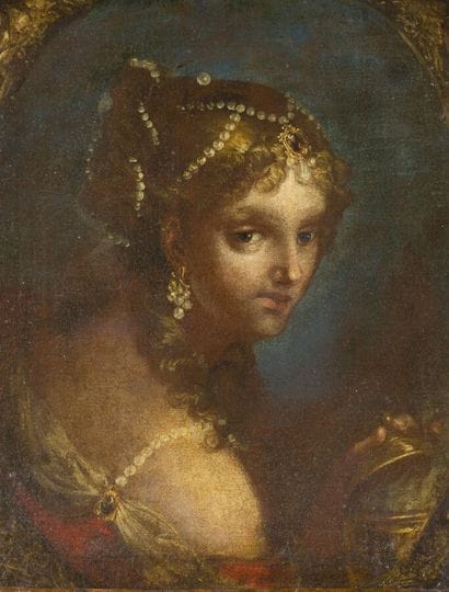 ÉCOLE VENITIENNE DU XVIIe SIÈCLE, Entourage...