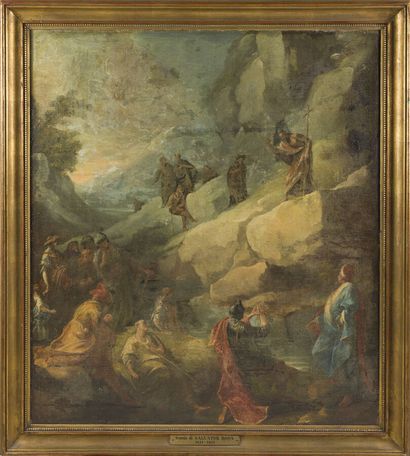 ÉCOLE VENITIENNE DU XVIIIe SIÈCLE
La prédication...