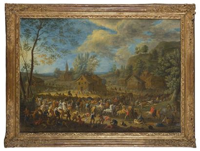 Attribué à Karel BREYDEL (1678-1733)
La révolte...