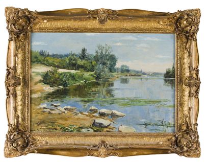 Louis Aston KNIGHT (1873-1948)
« Paysage...