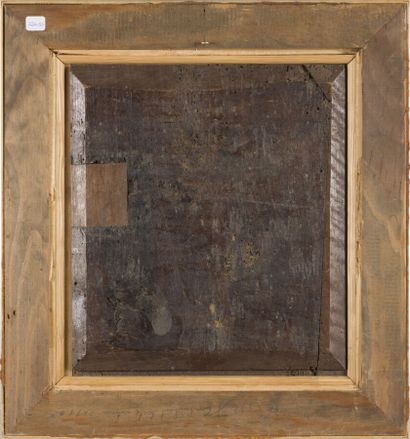 FRAGMENT DE BOIS SCULPTÉ
représentant un...