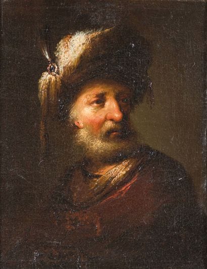 Attribué à Christian Wilhelm ERSNT DIETRICH...