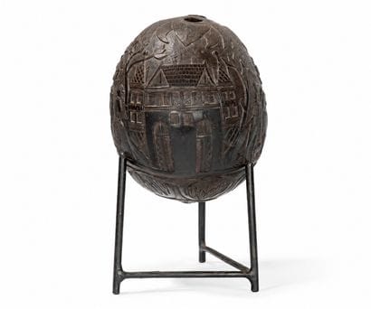 PULVÉRIN
à décor de scènes de l'histoire...