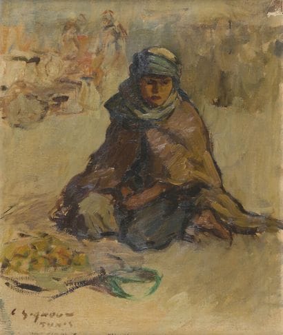 Ludovic GIGNOUX (1882-?)
« Novembre à Tunis...