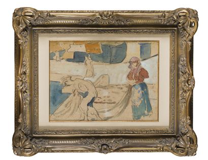 Louis VALTAT (1869-1952)
« Le démaillage...