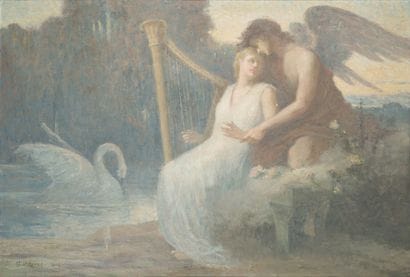 Joseph CASTAING (1860-1918)
Allégorie, 1902
Huile...