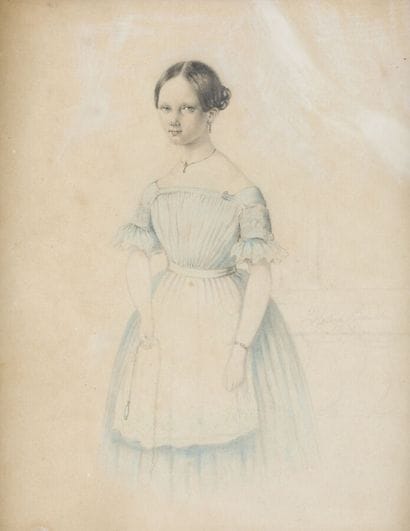 Héloïse BEAUSSU (XIXe)
Portrait de jeune...