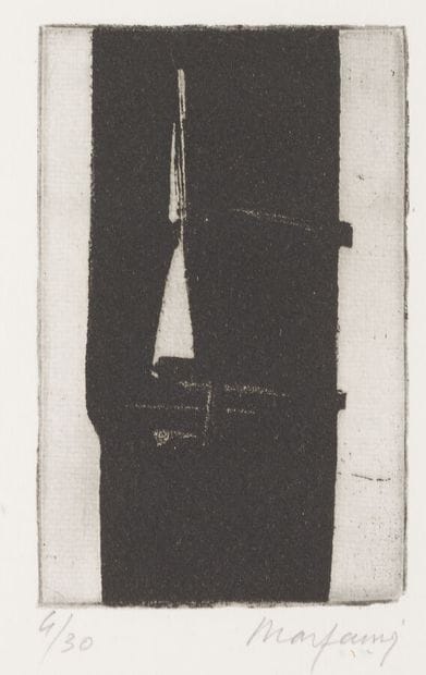 André MARFAING (1925-1987)
Sans titre 
Eau-forte...