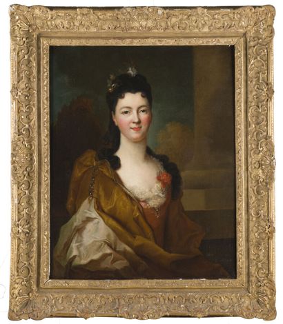 Attribué à Nicolas de LARGILLIERRE (1656-1746)
Portrait...