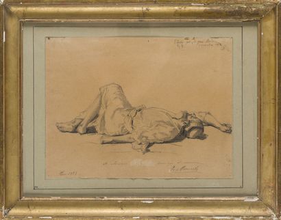 Paul MERWART (1855-1902)
« Etude pour le...