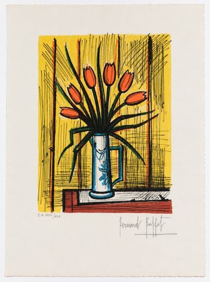 Bernard BUFFET (1928 - 1999)
Bouquet de tulipes,...