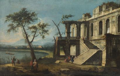 Attribué à Michele MARIESCHI (1710-1743)
Caprice...