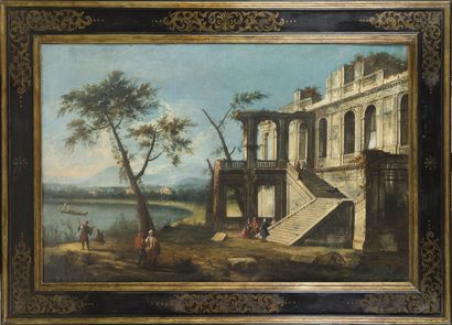 Attribué à Michele MARIESCHI (1710-1743)
Caprice...