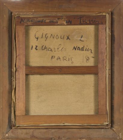 Ludovic GIGNOUX (1882-?)
« Novembre à Tunis...