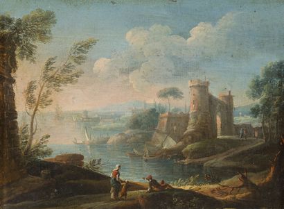 ÉCOLE ROMAINE DU XVIIIe, Entourage de Paolo...