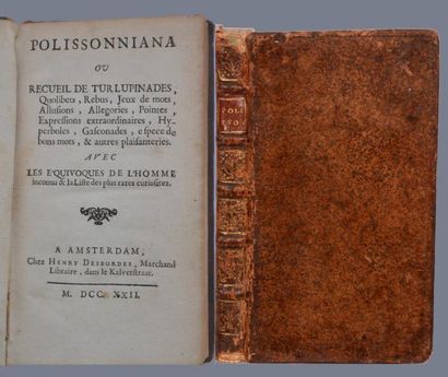 [CHERRIER (l'abbé Claude)]

Polissonniana...
