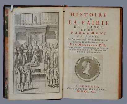 [LE LABOUREUR (Jean)]

Histoire de la Pairie...