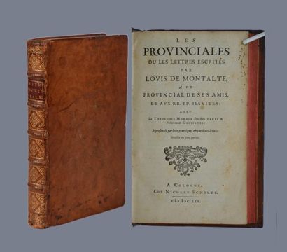 PASCAL (Blaise)

Les provinciales ou les...