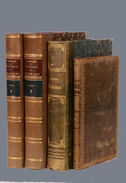 - MÉRIMÉE (Prosper) : Lettres de M. Panizzi....