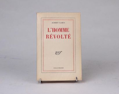 CAMUS (Albert)

L’Homme Révolté. Paris, Gallimard...