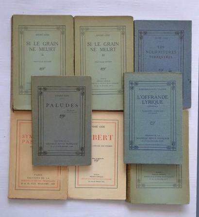 GIDE (Gide)

Réunion d’ouvrages de l’auteur...