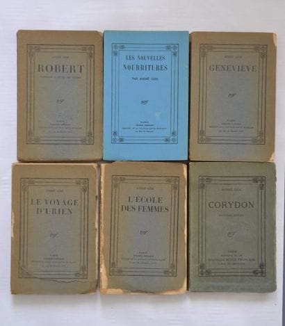 GIDE (Gide)

Réunion d’ouvrages de l’auteur...