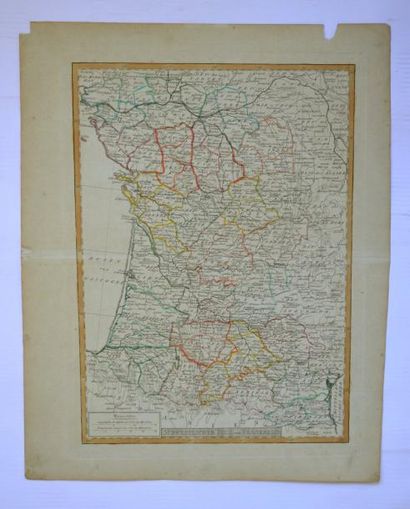 [Anonyme] 

Südwestlicher theil von Frankreich....