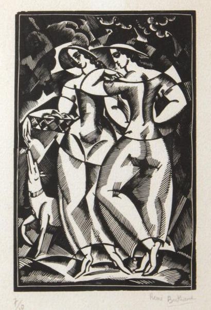 RENÉ BUTHAUD (1886 -1986)

Les deux amies...