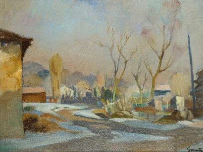 GASTON MARTY (1905-1977)

Paysage du Sud-Ouest

Huile...