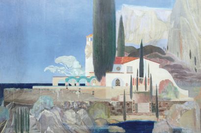 ANDRÉ CONTE (1909 – 1989)

Villa méditerranéenne

Technique...