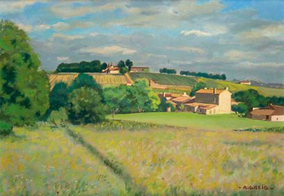 ALBERT GREIG (1913-1997)

Paysage à Montagne...