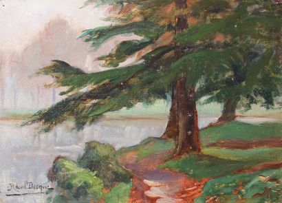 RAOUL DOSQUE (1860-1937)

Le parc Bordelais...