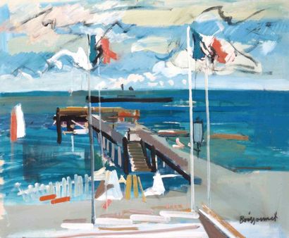 EDMOND BOISSONNET (1906-1995)

La jetée d’Arcachon...