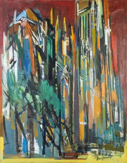 EDMOND BOISSONNET (1906-1995)

La Cathédrale...