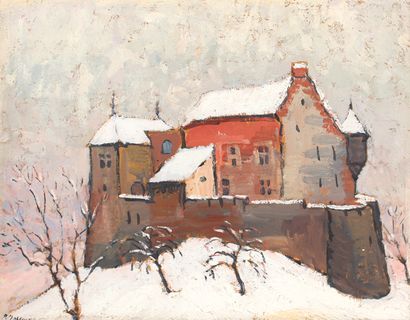 PIERRE MOLINIER (1900-1976)

Château en Corrèze...