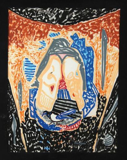 JAC BELAUBRE (1906-1993)

Composition à l'oiseau

Technique...