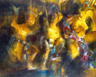 CLAUDE LASSERRE (1921-2012)

Triptyque :...