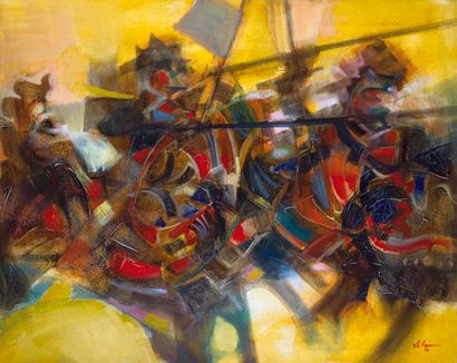 CLAUDE LASSERRE (1921-2012)

Triptyque :...