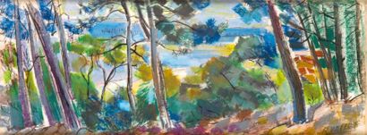 ROBERT VALLET (1907-1993)

Les pins

Technique...