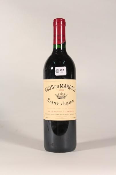 Clos du Marquis 1990 

Saint Julien (rouge)...