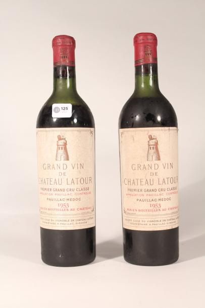 Château Latour 1953 

Pauillac (rouge) -...
