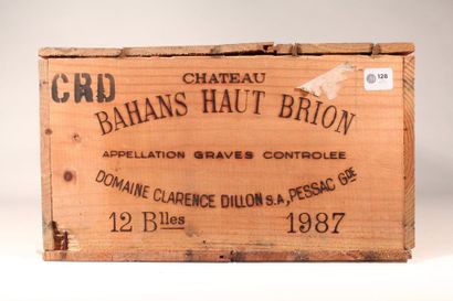 Château Bahans Haut-Brion 1987 

Pessac Léognan...
