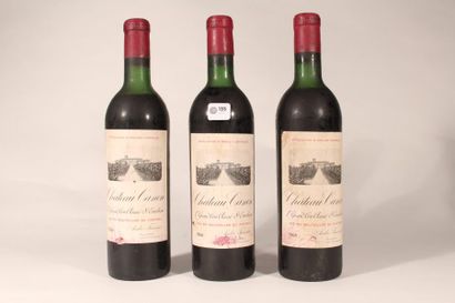 Château Canon 1966 

Saint Emilion (rouge)...