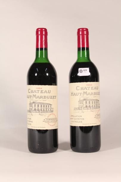 177 

Château Haut Marbuzet 1994 

Saint...