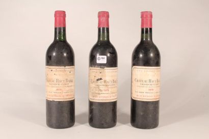 192 

Château Haut Bailly 1979 

Graves (rouge)...